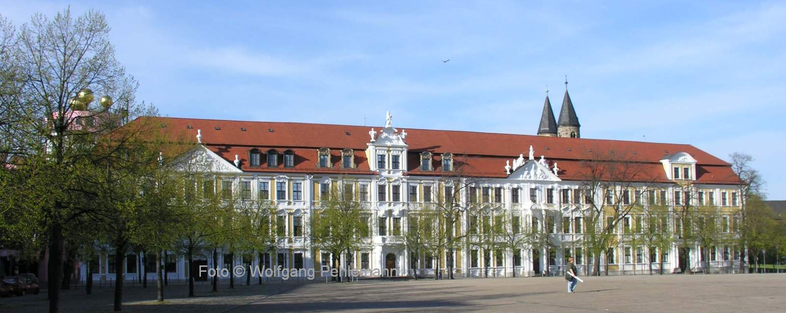 Landtag von Sachsen-Anhalt am Domplatz in Magdeburg - Foto © Wolfgang Pehlemann