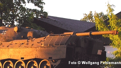 Panzer Leopard I - deutsches Export-Dilemma - Foto © Wolfgang Pehlemann